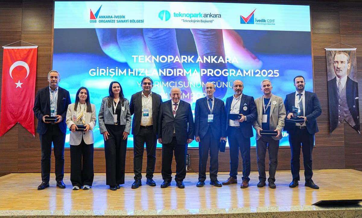 Orbiba Robotics team at Teknopark Ankara Demoday