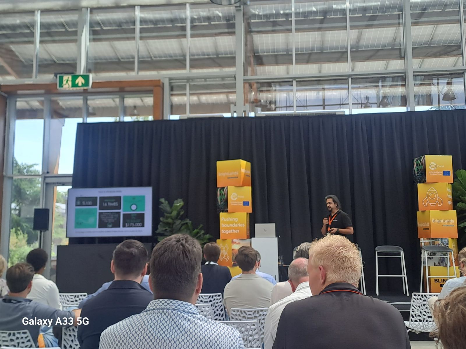 We were on stage at the EIT Food - Brightlands Demo Day as Orbiba Robotics